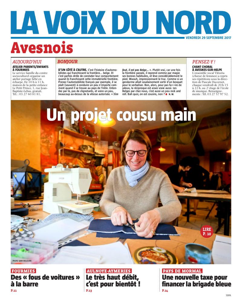 Fil'Ambule - atelier de couture itinérant - Vente de créations originales. Couture, Crochet Atelier Enfants & Adultes