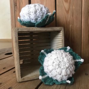 Chou Fleur en crochet - Fil'Ambule - créations - ateliers - couture - crochet - broderie - 59